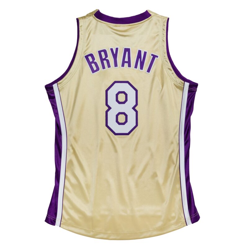 Kobe Bryant Los Angeles Lakers Mitchell & Ness Hall of Fame Class of 2020 #8 Jersey - Gold - Image 2