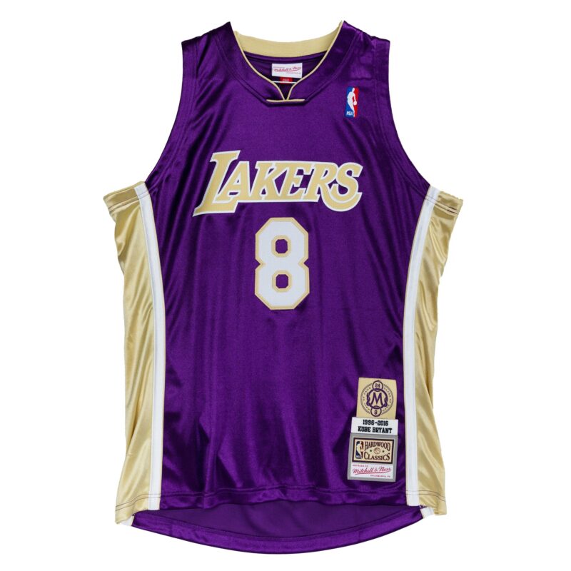 Kobe Bryant Los Angeles Lakers Mitchell & Ness Hall of Fame Class of 2020 #8 Jersey - Purple