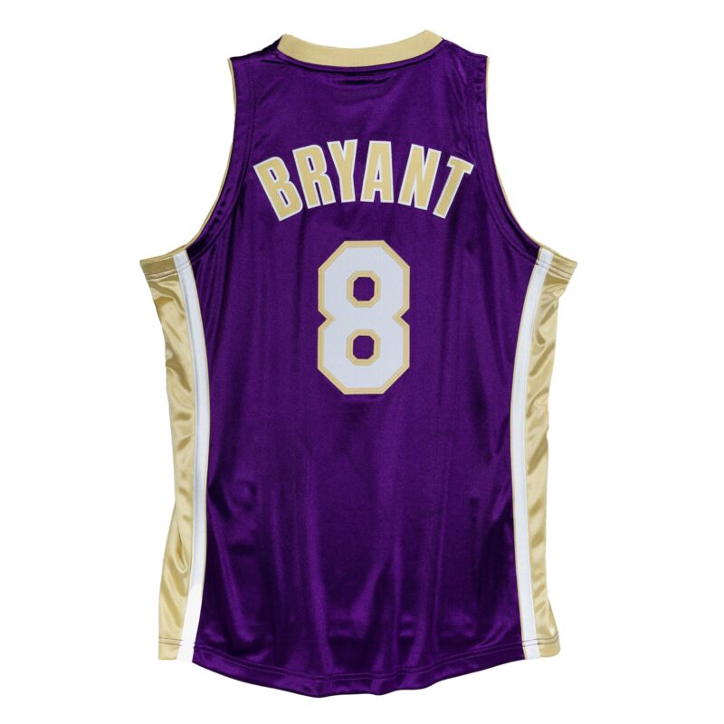 Kobe Bryant Los Angeles Lakers Mitchell & Ness Hall of Fame Class of 2020 #8 Jersey - Purple - Image 2
