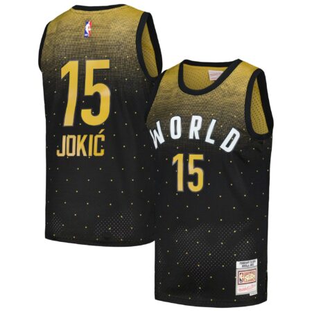 Nikola Jokic 2016 Basketball Rising Stars Challenge Mitchell & Ness Hardwood Classics Swingman Jersey - Black