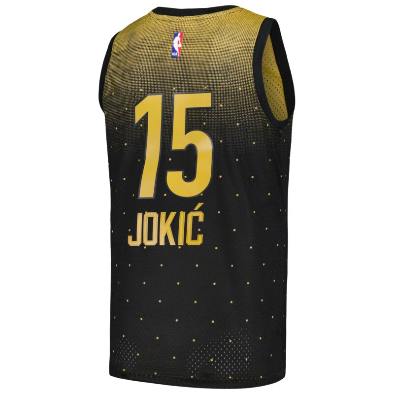 Nikola Jokic 2016 Basketball Rising Stars Challenge Mitchell & Ness Hardwood Classics Swingman Jersey - Black - Image 3