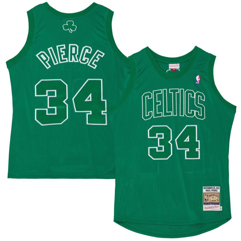 Paul Pierce Boston Celtics Mitchell & Ness 2012 Player Jersey - Kelly Green