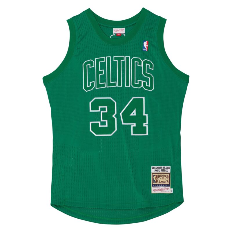 Paul Pierce Boston Celtics Mitchell & Ness 2012 Player Jersey - Kelly Green - Image 2