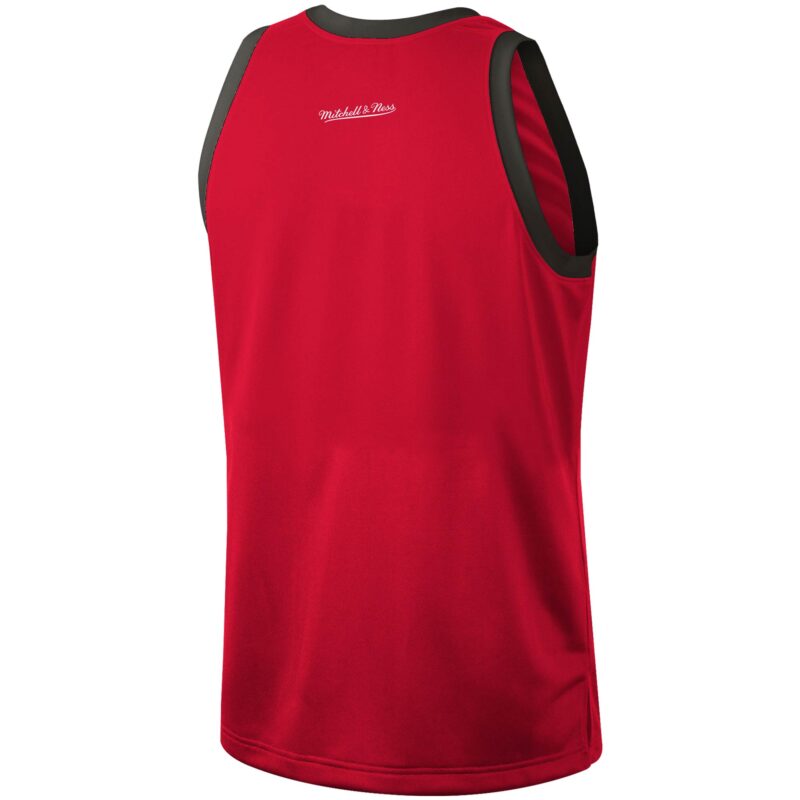 Chicago Bulls Mitchell & Ness Hardwood Classics Team Heritage Fashion Jersey - Red - Image 3