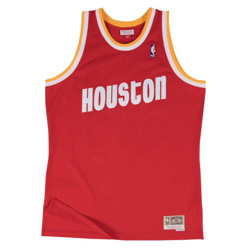 Houston Rockets Mitchell & Ness 1996-97 Hardwood Classics Swingman Jersey - Red - Image 2