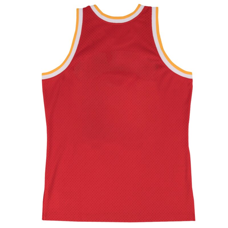 Houston Rockets Mitchell & Ness 1996-97 Hardwood Classics Swingman Jersey - Red - Image 3