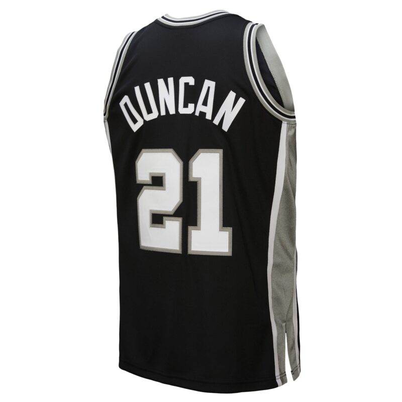 Tim Duncan San Antonio Spurs Mitchell & Ness 2000 Basketball All-Star Game Jersey - Black - Image 3