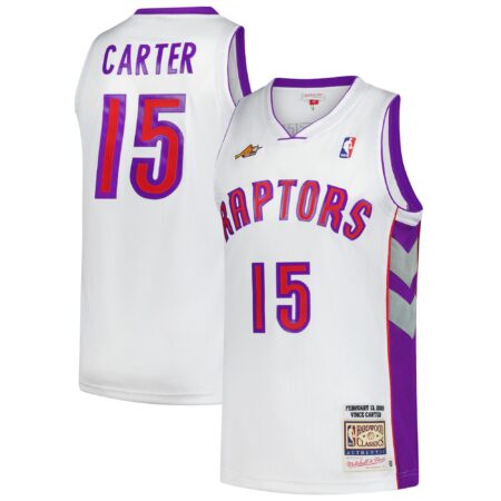 Vince Carter Toronto Raptors Mitchell & Ness 2000 Basketball All-Star Game Jersey - White