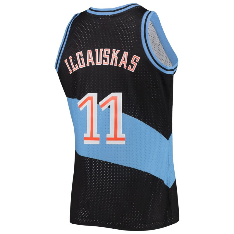 Zydrunas Ilgauskas Cleveland Cavaliers Mitchell & Ness Hardwood Classics Swingman Jersey - Black - Image 3