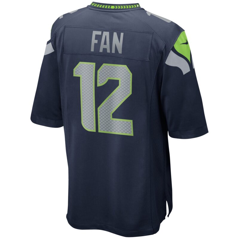 12s Seattle Seahawks Team Game Jersey - College Navy - Image 3