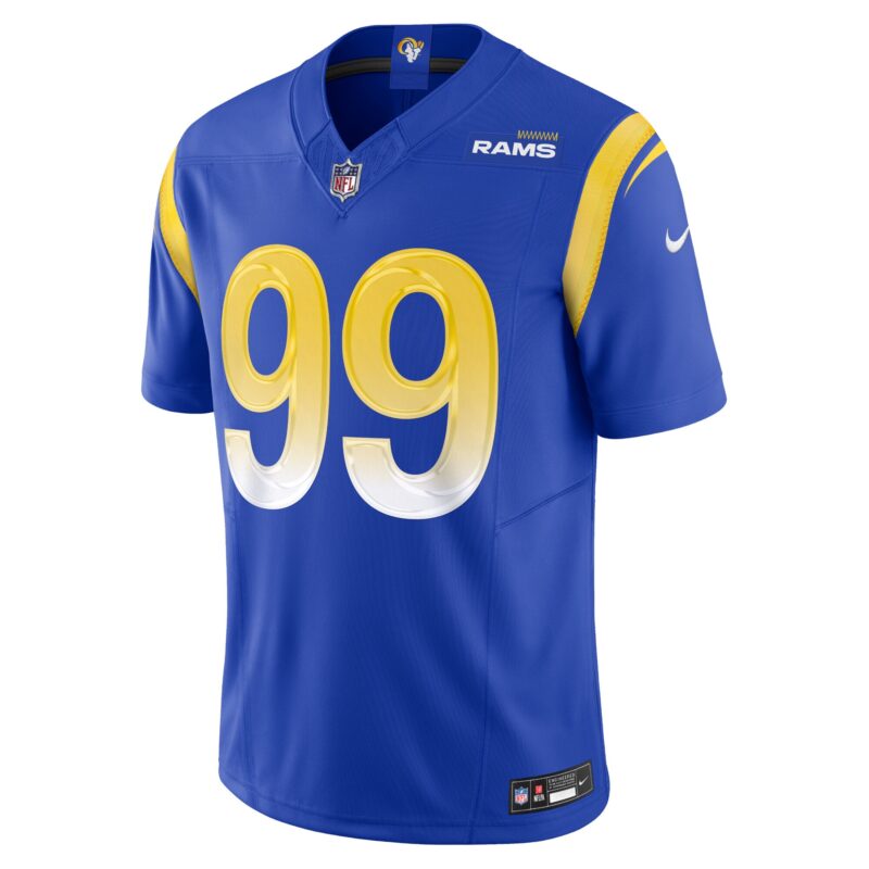 Aaron Donald Los Angeles Rams Vapor F.U.S.E. Limited Jersey - Royal - Image 2