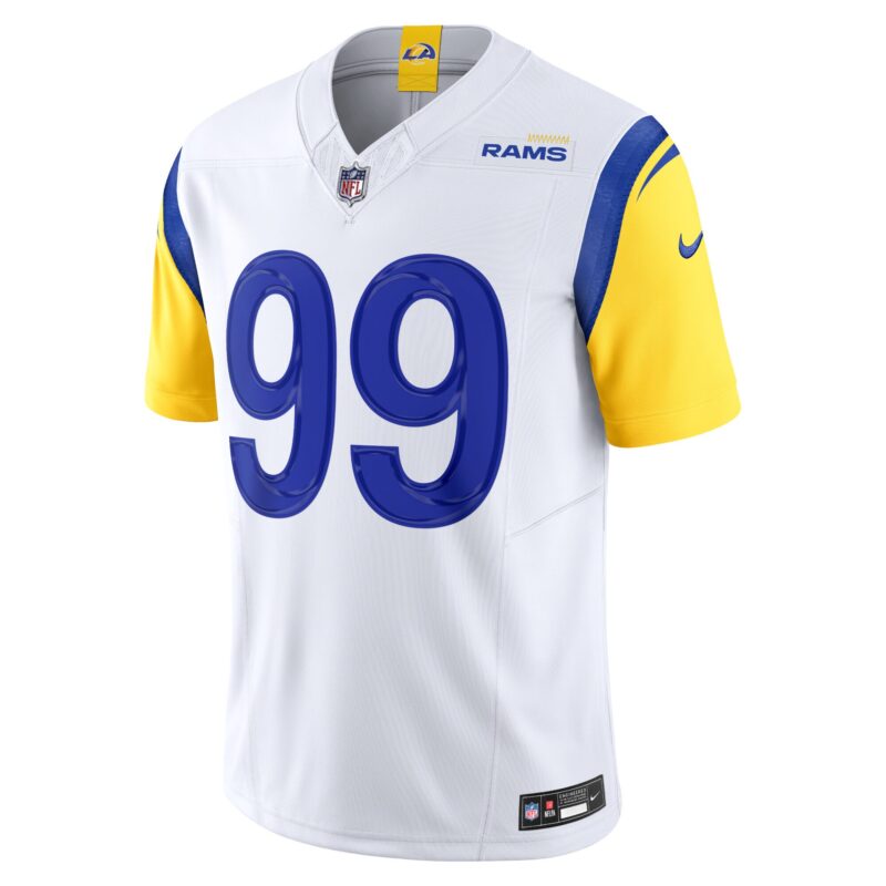 Aaron Donald Los Angeles Rams Vapor F.U.S.E. Limited Jersey - White - Image 2
