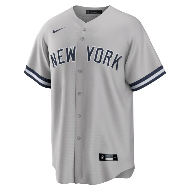 Aaron Judge New York Yankees Big & Tall Road Player Jersey – Gray - Image 2