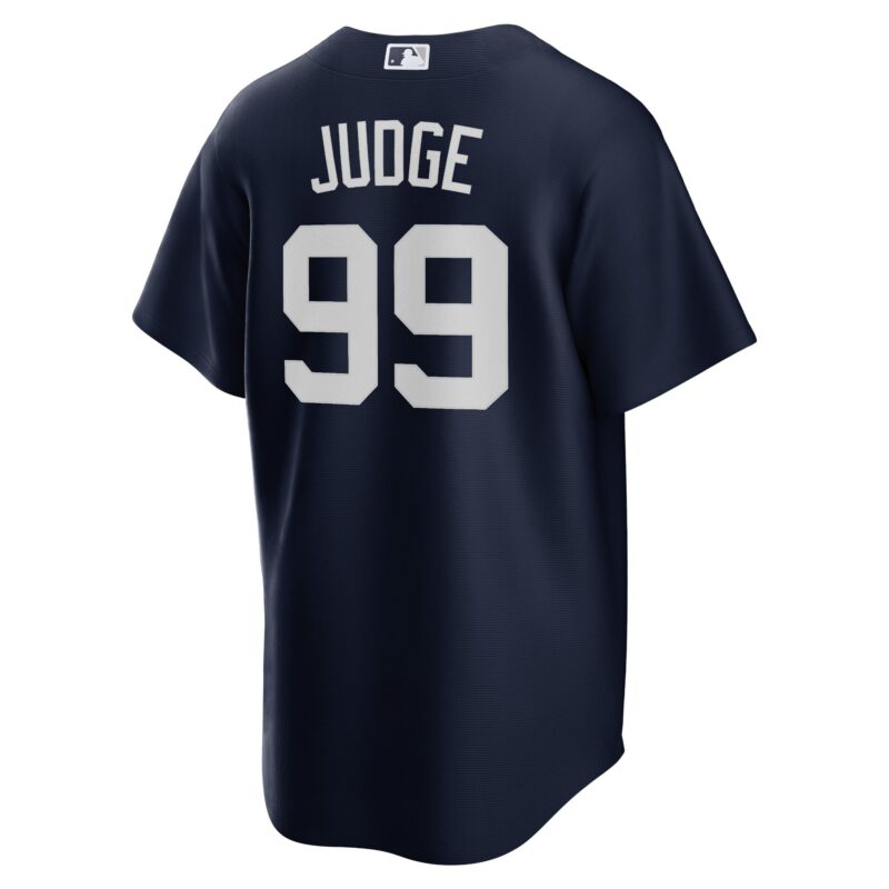 Aaron Judge New York Yankees Big & Tall Alternate Player Jersey - Navy - Image 3