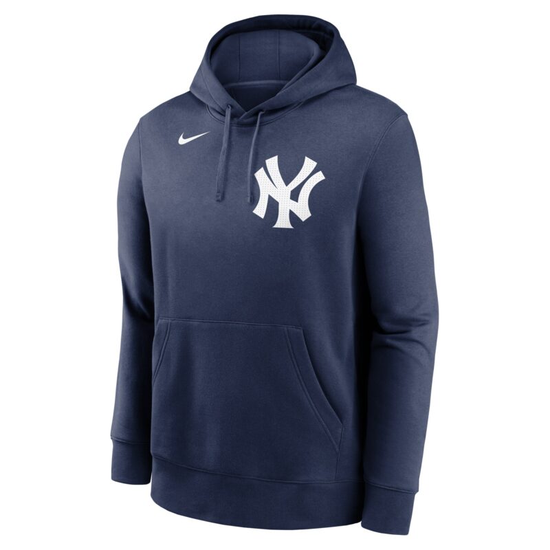 Aaron Judge New York Yankees Player Name & Number Club Pullover Hoodie - Navy - Image 2