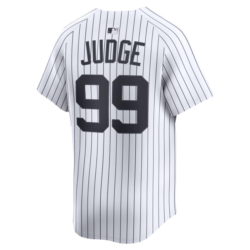 Aaron Judge New York Yankees Home Limited Player Jersey - White - Image 3