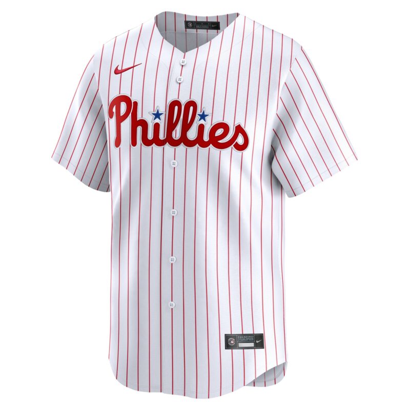 Aaron Nola Philadelphia Phillies Home Limited Player Jersey - White - Image 2