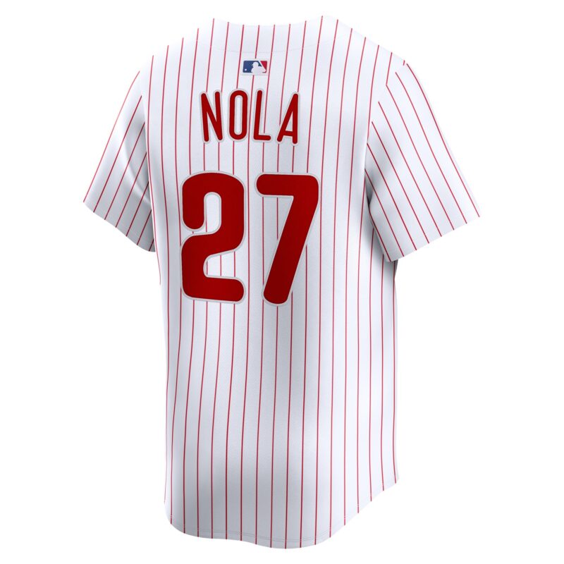 Aaron Nola Philadelphia Phillies Home Limited Player Jersey - White - Image 3