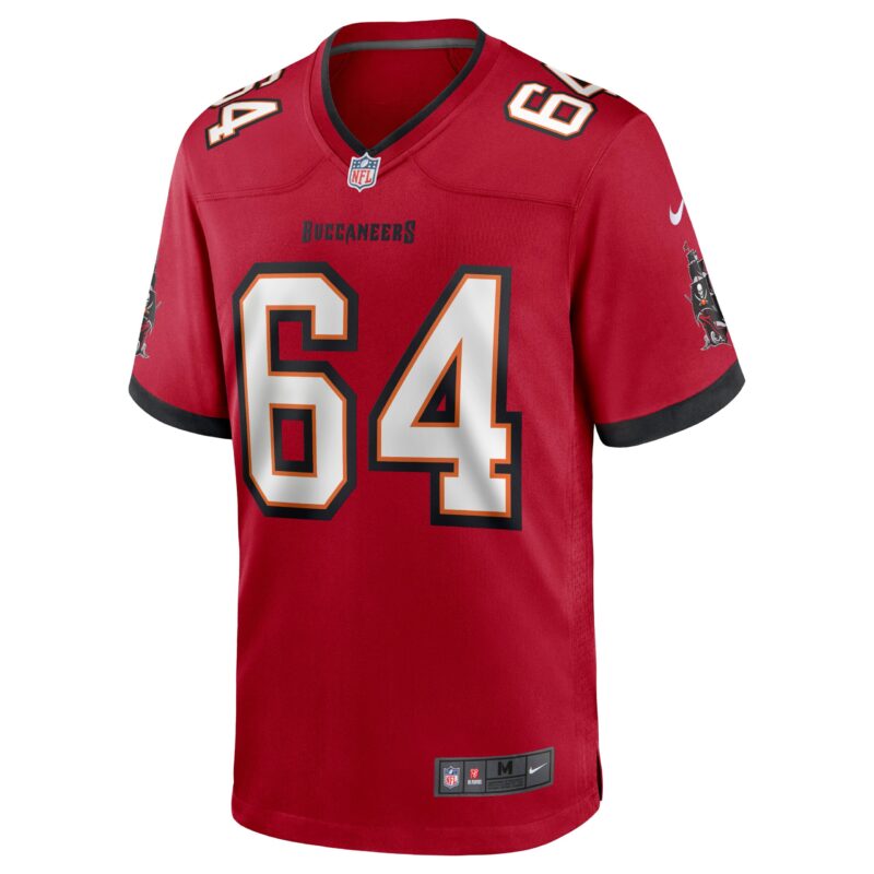Aaron Stinnie Tampa Bay Buccaneers Game Jersey - Red - Image 2