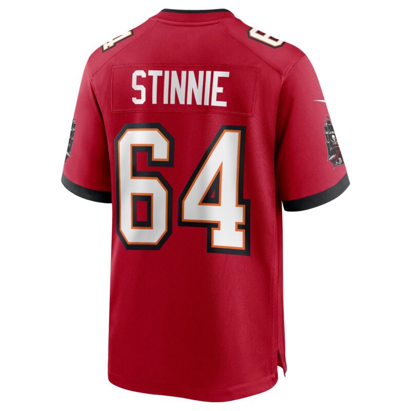 Aaron Stinnie Tampa Bay Buccaneers Game Jersey - Red - Image 3