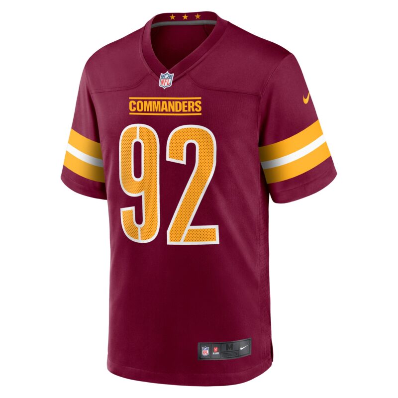 Abdullah Anderson Washington Commanders Game Player Jersey - Burgundy - Image 2