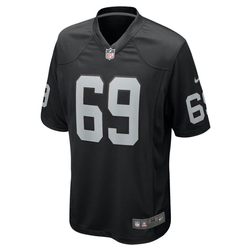 Adam Butler Las Vegas Raiders Team Game Jersey - Black - Image 2