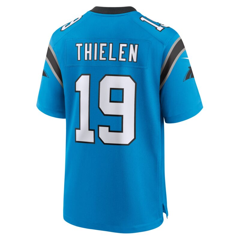 Adam Thielen Carolina Panthers Alternate Game Jersey - Blue - Image 3