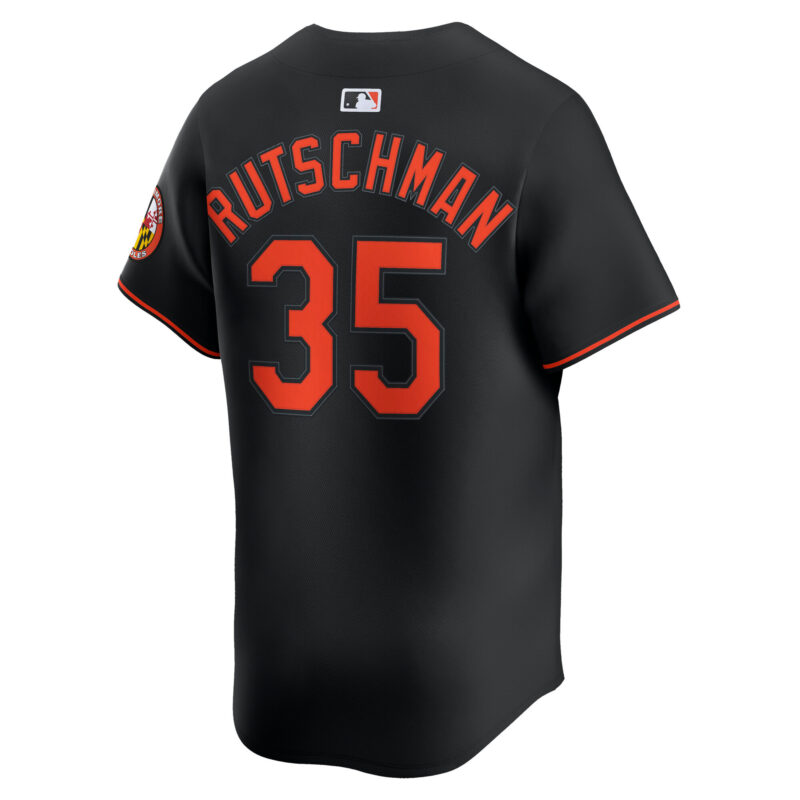Adley Rutschman Baltimore Orioles Alternate Limited Player Jersey - Black - Image 3