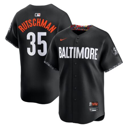 Adley Rutschman Baltimore Orioles City Connect Limited Jersey - Black
