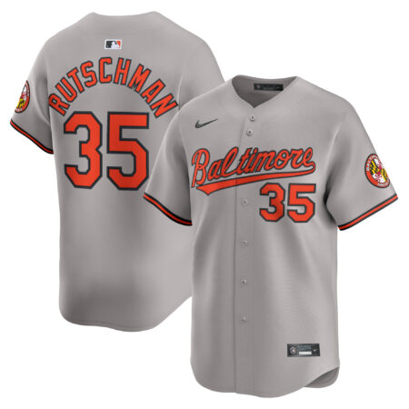 Adley Rutschman Baltimore Orioles Road Limited Player Jersey - Gray