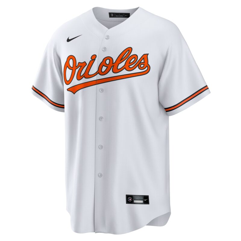Adley Rutschman Baltimore Orioles Player Jersey - White - Image 2