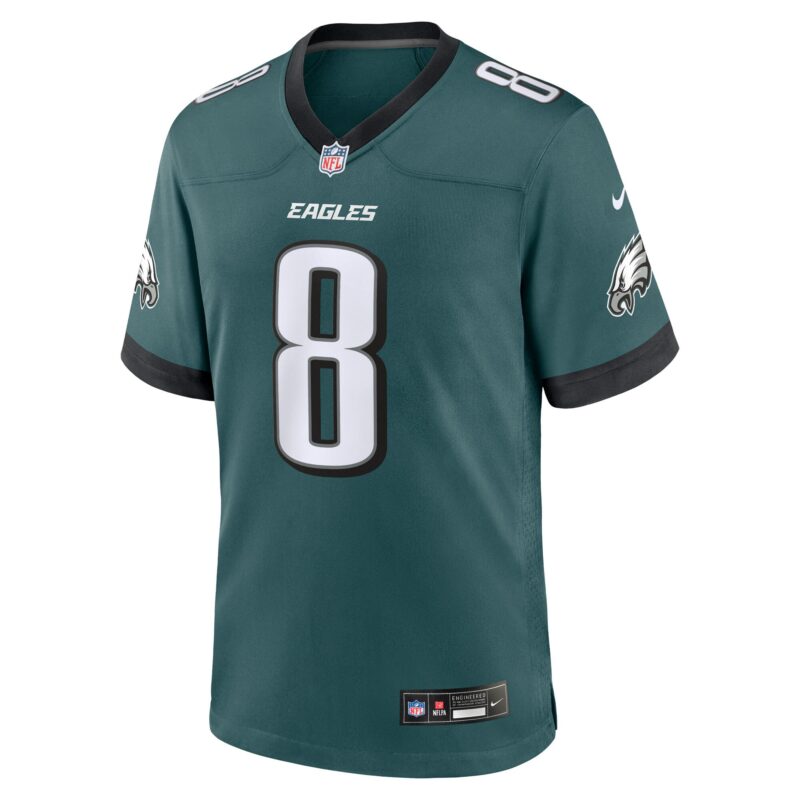 Adoree' Jackson Philadelphia Eagles Team Game Jersey - Midnight Green - Image 2