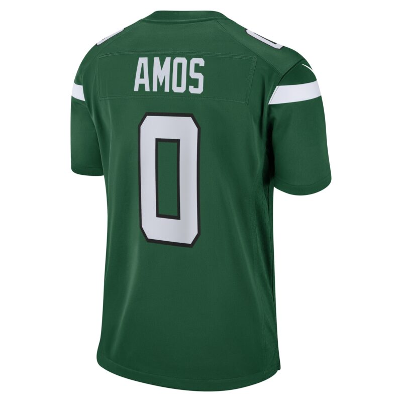Adrian Amos New York Jets Game Jersey - Gotham Green - Image 3