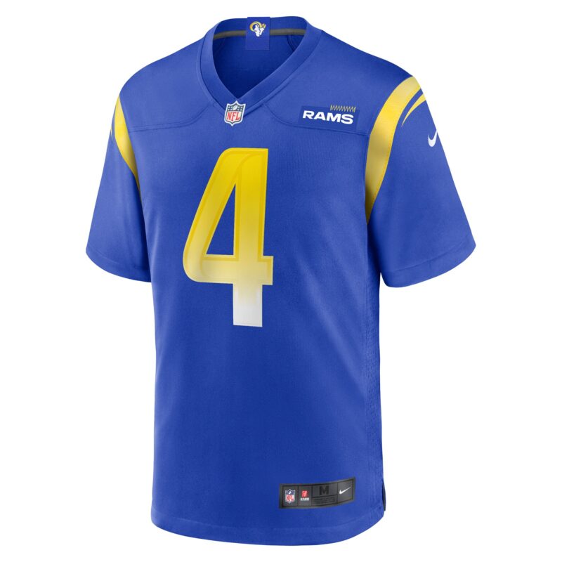 Ahkello Witherspoon Los Angeles Rams Team Game Jersey - Royal - Image 2