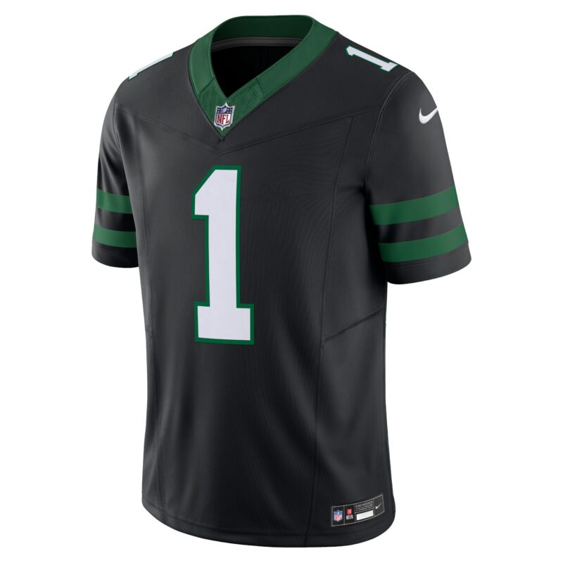 Ahmad Sauce Gardner New York Jets Alternate Vapor F.U.S.E. Limited Jersey - Legacy Black - Image 2