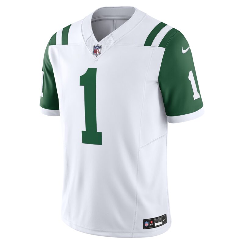 Ahmad Sauce Gardner New York Jets Classic Alternate Vapor F.U.S.E. Limited Jersey - White - Image 2