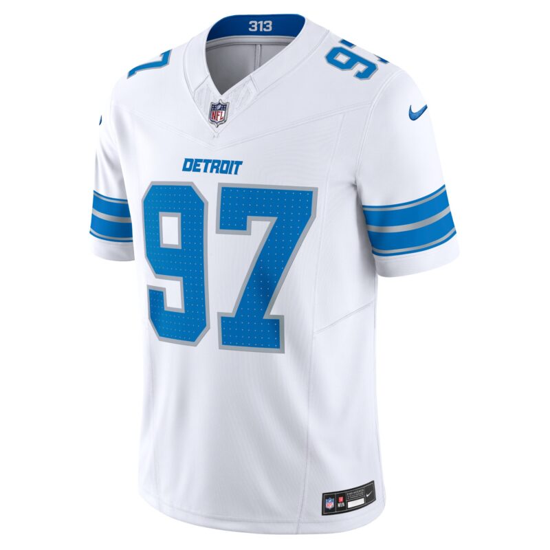 Aidan Hutchinson Detroit Lions Vapor F.U.S.E. Limited Jersey - White - Image 2