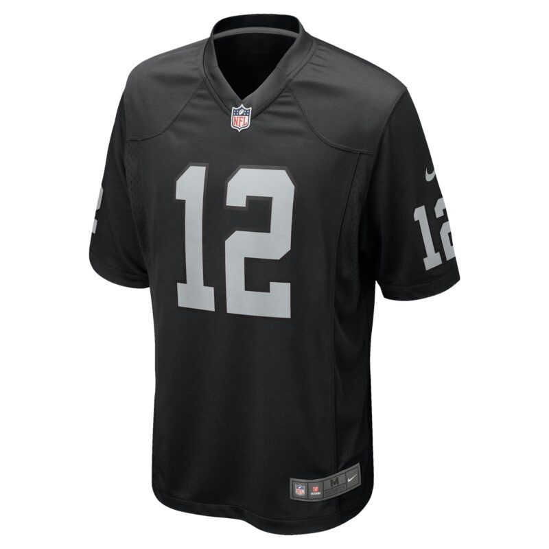 Aidan O'Connell Las Vegas Raiders Team Game Jersey - Black - Image 2