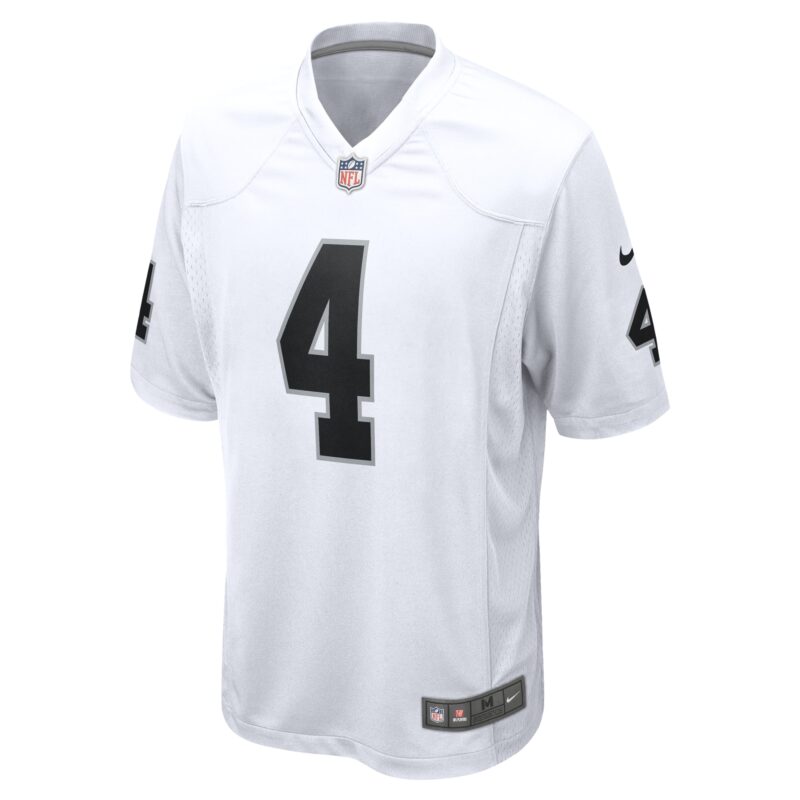 Aidan O'Connell Las Vegas Raiders Game Jersey - White - Image 2