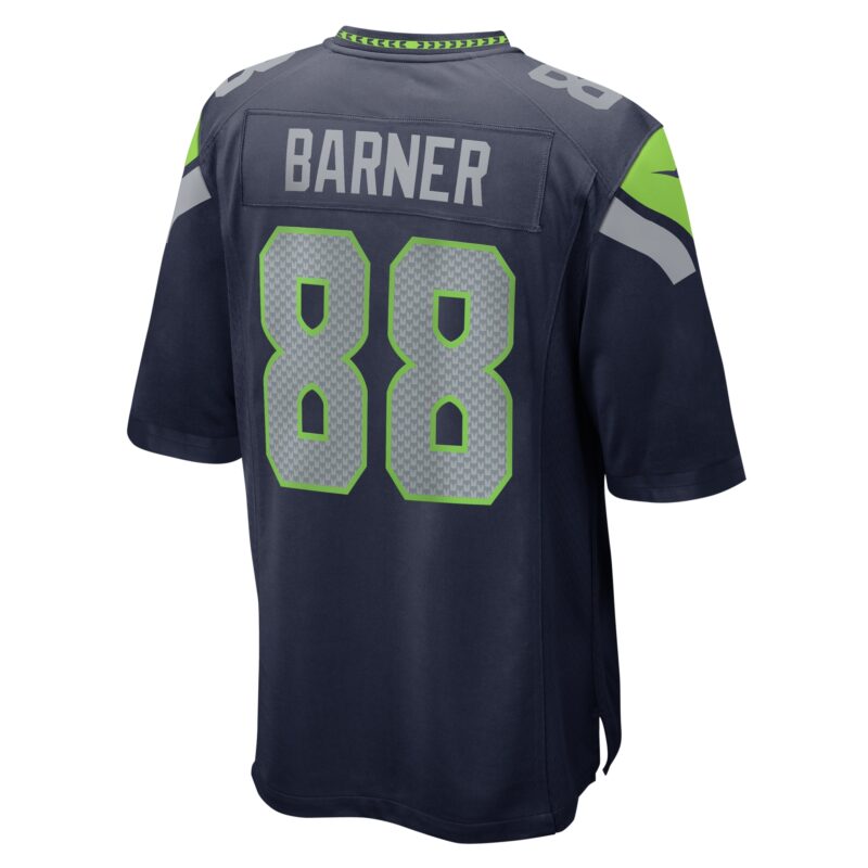 A.J. Barner Seattle Seahawks Game Jersey - College Navy - Image 3