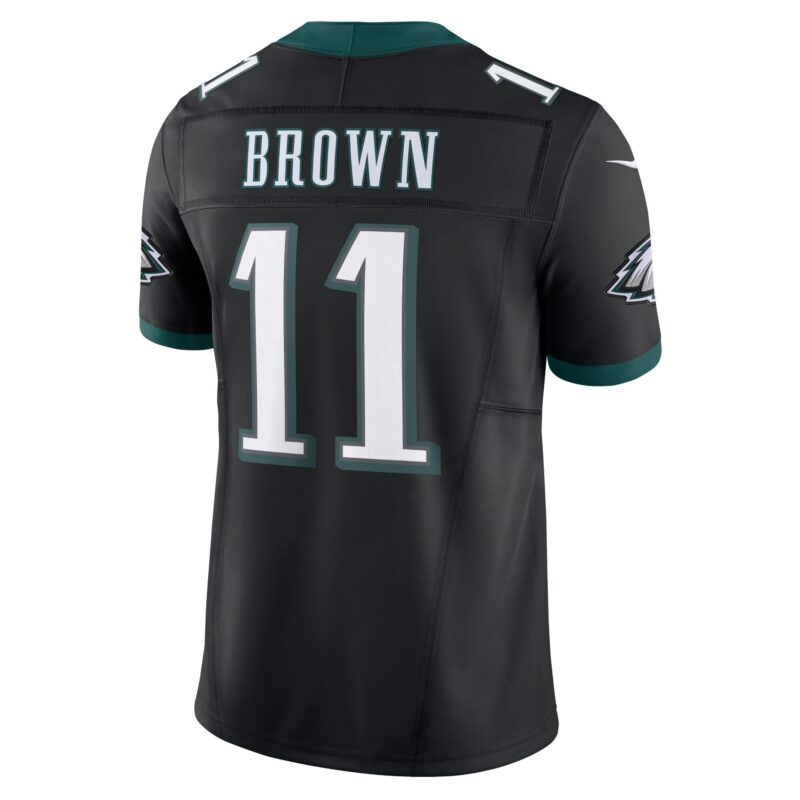 A.J. Brown Philadelphia Eagles Alternate Vapor F.U.S.E. Limited Jersey - Black - Image 3
