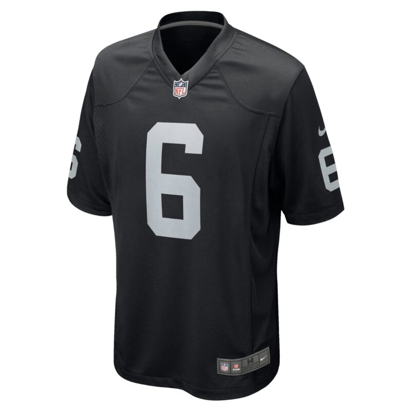 AJ Cole Las Vegas Raiders Game Jersey - Black - Image 2