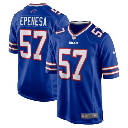 A.J. Epenesa Buffalo Bills Game Player Jersey - Royal
