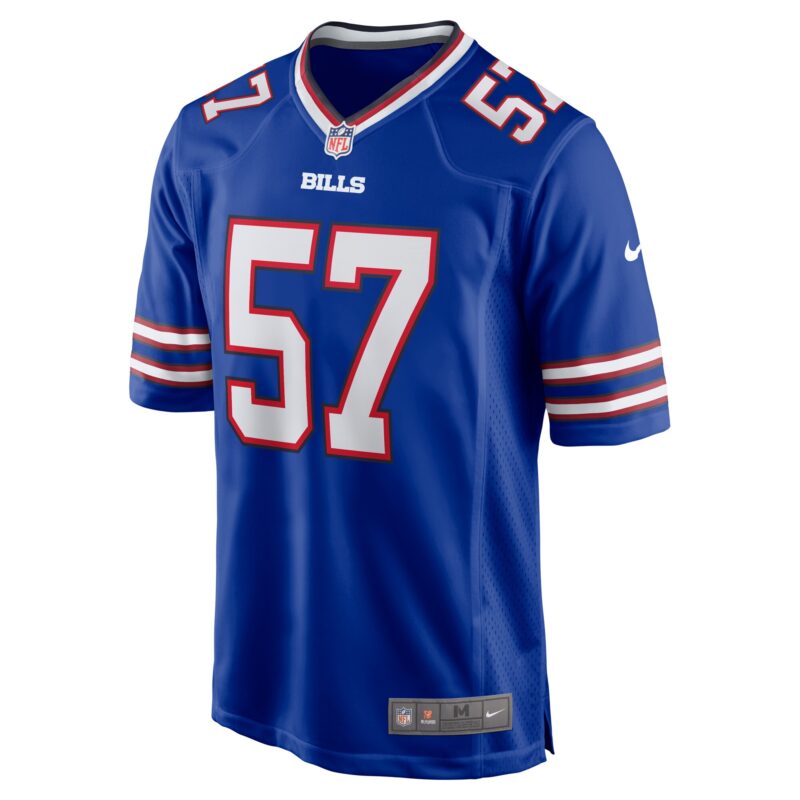 A.J. Epenesa Buffalo Bills Game Player Jersey - Royal - Image 2