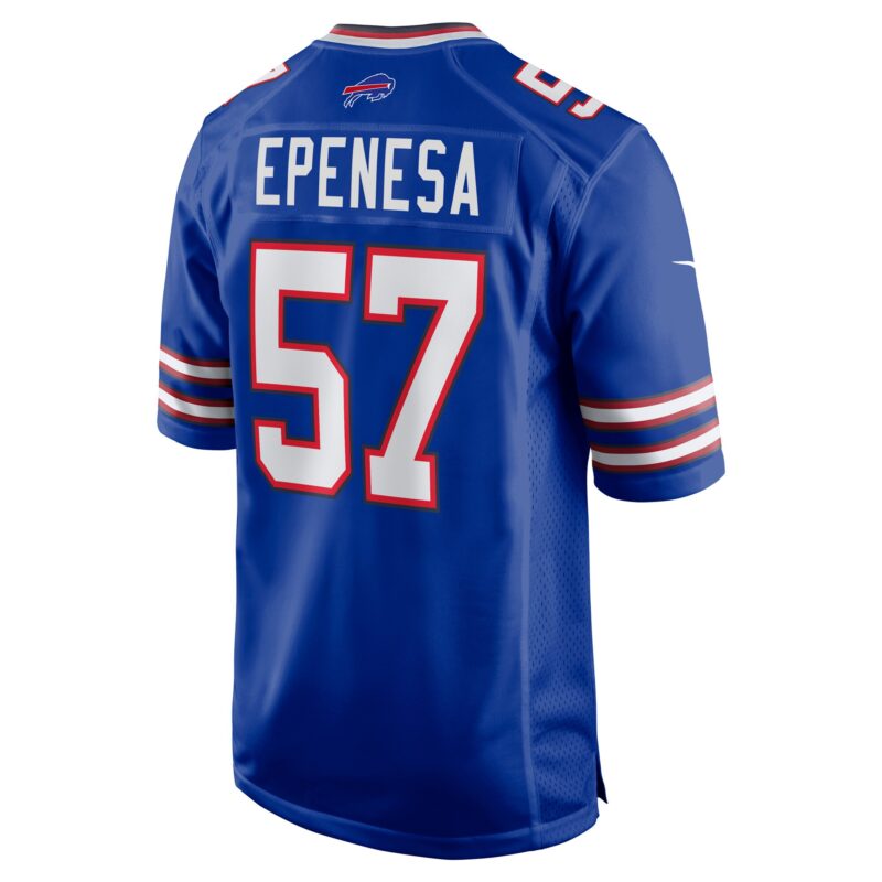 A.J. Epenesa Buffalo Bills Game Player Jersey - Royal - Image 3