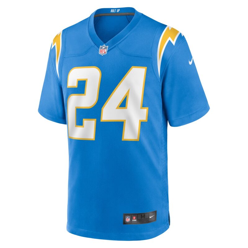 AJ Finley Los Angeles Chargers Team Game Jersey - Powder Blue - Image 2