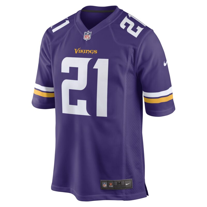 Akayleb Evans Minnesota Vikings Game Player Jersey - Purple - Image 2