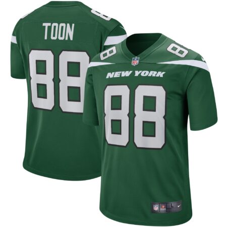 Al Toon New York Jets Game Retired Player Jersey - Gotham Green