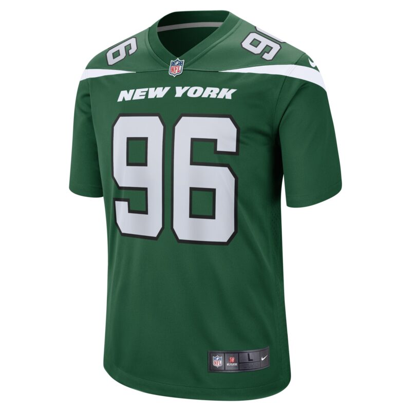 Al Woods New York Jets Game Jersey - Gotham Green - Image 2