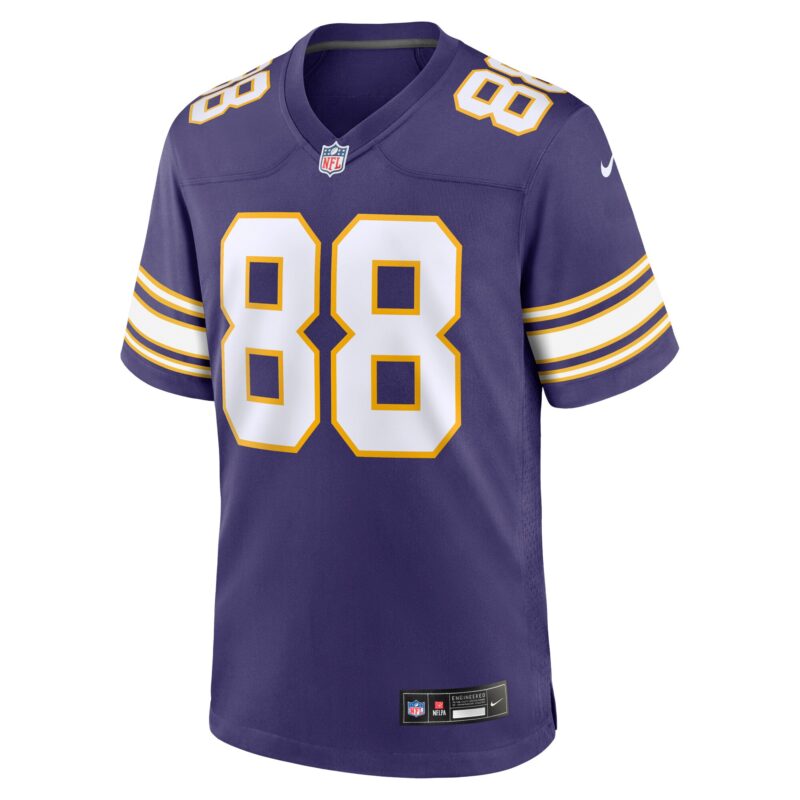 Alan Page Minnesota Vikings Classic Retired Player Jersey - Purple - Image 2